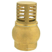 J5005 Válvula de bronze do pé / válvula do filtro de bronze